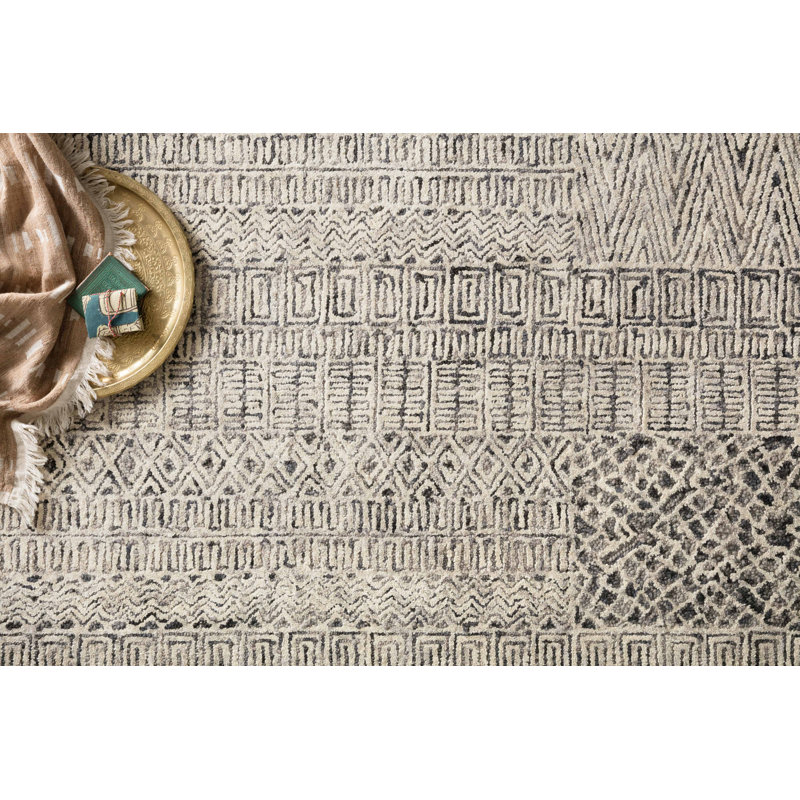 Maximillian Wool Geometric Indoor Rug, Rectangle 11'6" x 15'