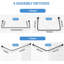 78cm L-Shaped Shower Curtain Pole