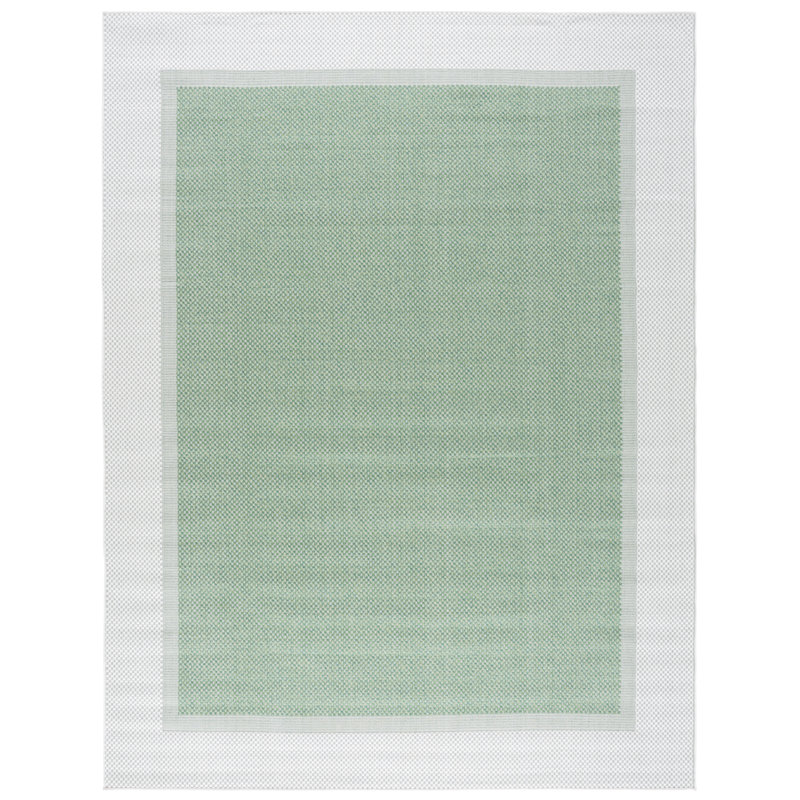 Dildy Performance Machine Washable Checkered Indoor/Outdoor Area Rug, Rectangle 8' x 10'