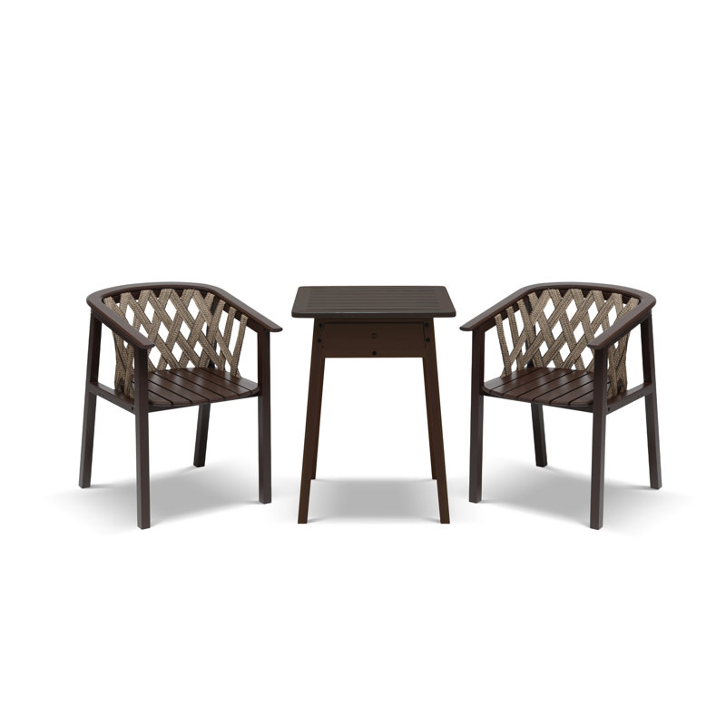 2 - Person Seating Group, Dark Brown