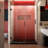 Unidoor Plus 46" W x 72" H Pivot Frameless Shower Door with ClearMax™ Technology-12710082-14454346