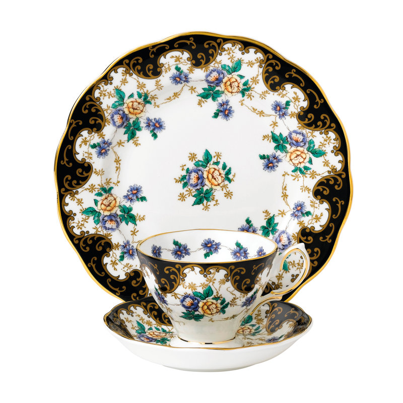 100 Years of Royal Albert - Plate, Teacup & Saucer Set, Duchess (1910)
