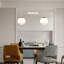 Luminaire suspendu 1 lumière DEL à intensité variable 1CCT pour couloir / îlot de cuisine-2090530544-2090530545