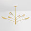 Levin Chandelier in Aged Brass-502170155-502170157