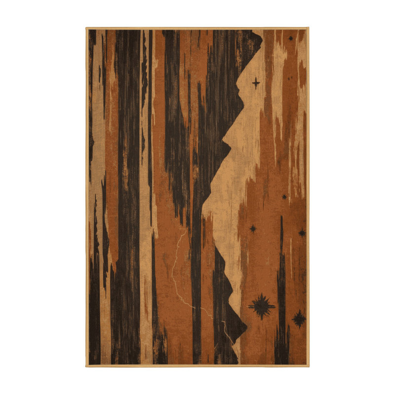 Dawnlit Crests Rug, Rectangle 5' x 8'
