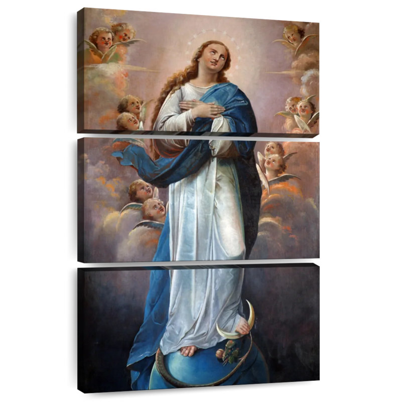 Adella Virgin Mary, 65" H x 42" W
