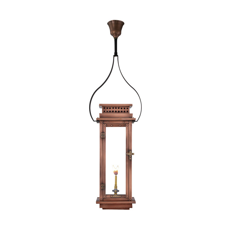 Nouveau Outdoor Wall Lantern, 47" H x 9" W x 9" D