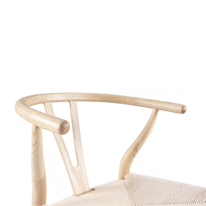 Wishbone Counter Stool, Natural Ash