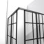 Cabine de douche à cadre coulissant noir mat P 34 1/2 po x l 34 1/2 po x H 72 po DreamLine-31983554-131236799