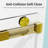 Victor 56–60'' W x 76'' H Frameless Single Sliding Shower Door with Soft-Close & Glass