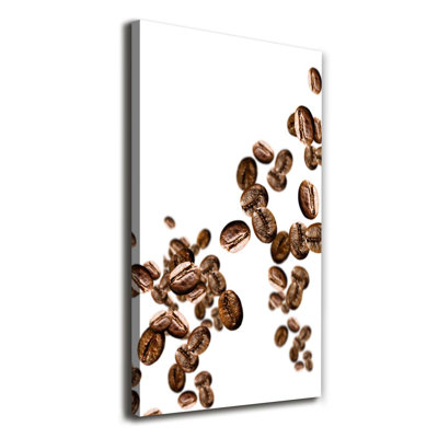Coffee Beans - Wrapped Canvas Print