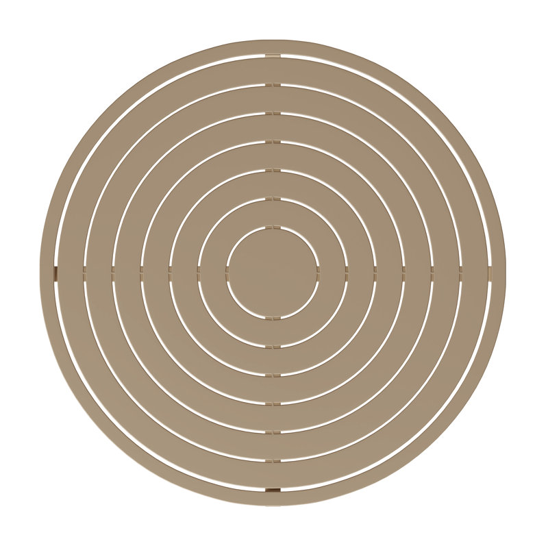 Round Dining Table, Almond Bark