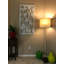 VIMA (Bamboo Tree) Decorative Wall Panel - 48"L x 24"W, White Colour PVC Board Panel with Private Screen Fence Design for Home Renovation & Wall Décor-57508229