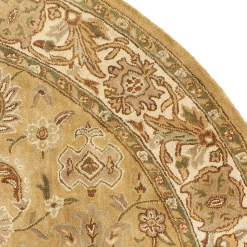 Tosca Hand Tufted Wool Oriental Rug, Round 6'