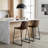 Counter Height Dining Set: Table And Chairs-2063108755-2063108754