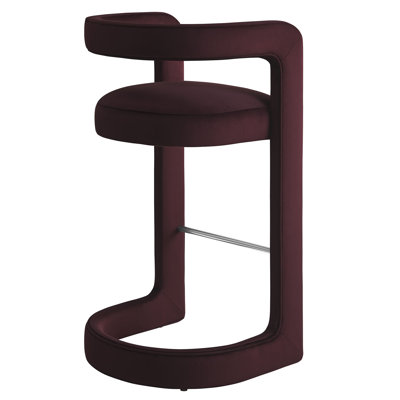 Winslow Performance Velvet Stool