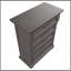 Mobilier de chambre à coucher 1 pièce