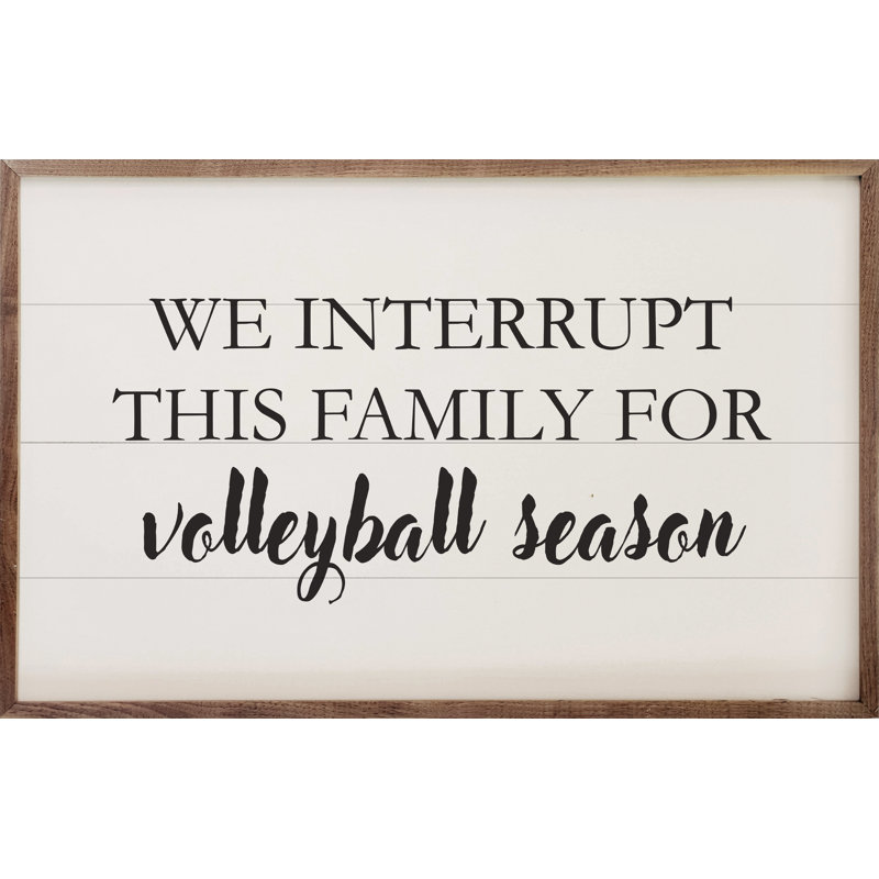 Volleyball Season, H 24 po x l 36 po