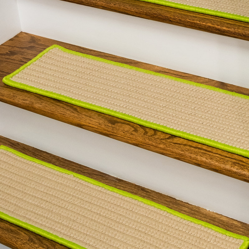 Tapis d'escalier Morganza Seville, Jaune