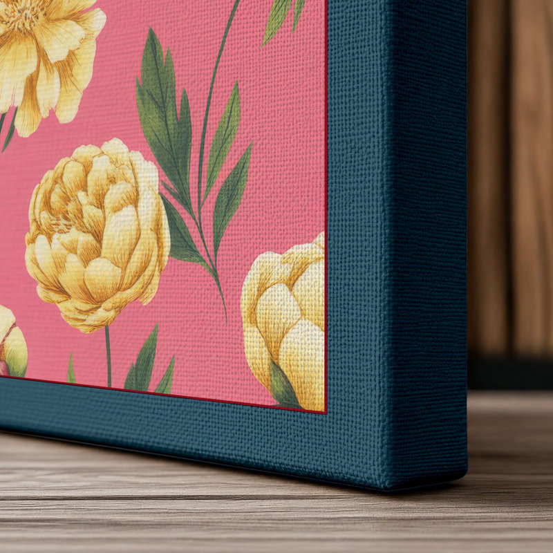 Print, 24x16 - 61.0 x 40.6 cm, Teal Border