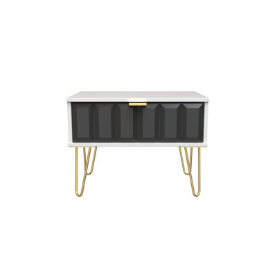 Allem 58cm W Manufactured Wood Bedside Table