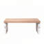Table de ferme rectangulaire 47 po avec base sculptée-806020875