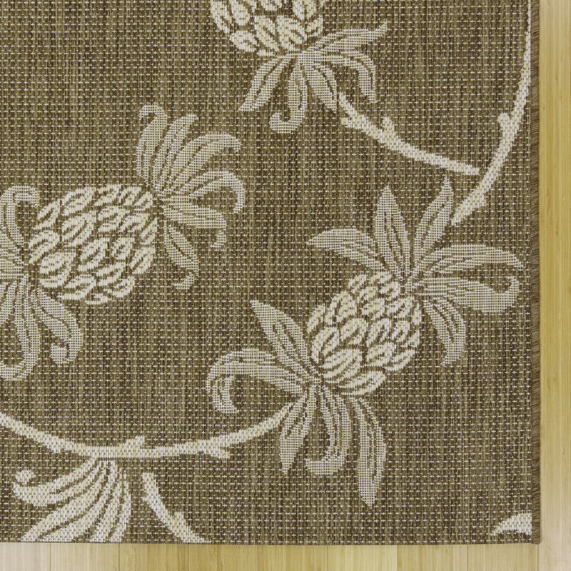 Reyn Spooner Red Synthetic Flat Woven Stain-resistant Area Rug