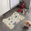 Neutral Florals - Tapis d'alimentation en os 1 pièce