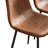 42"L Round Mordern Pedestal Fluted Dining Table Set For 4-6 With 34.5" Dining Chair-1923873669-1923873668