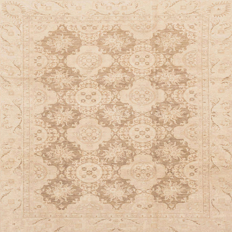 Abstract Indoor Rug, Square 6'