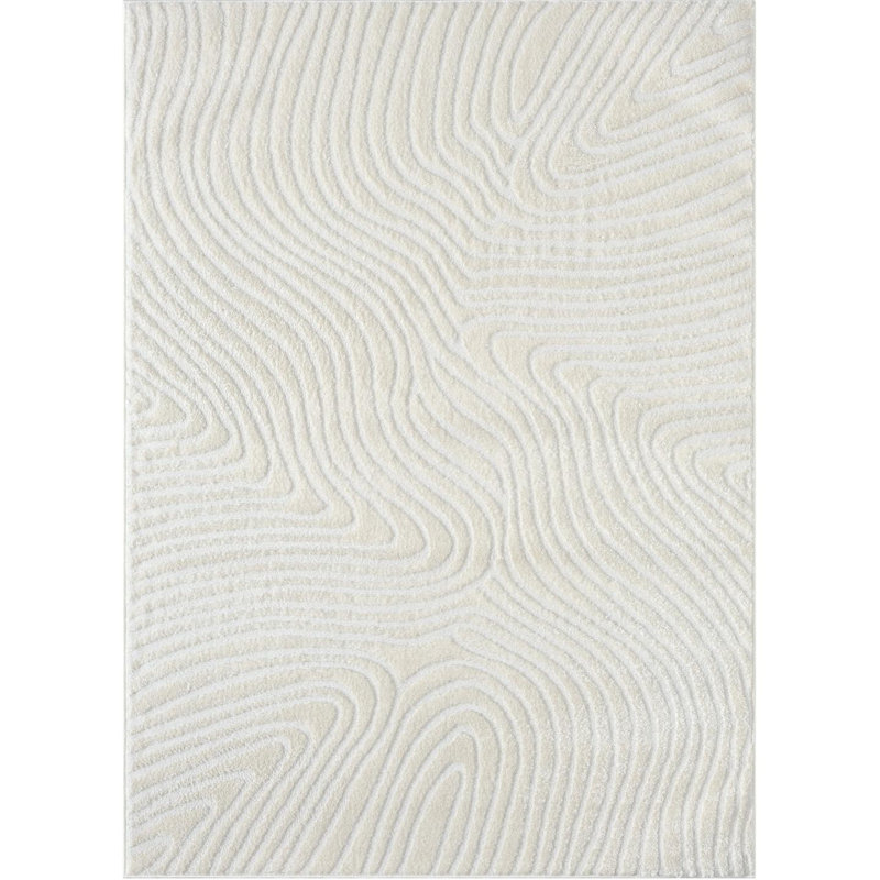 Huberta Abstract Indoor Rug, Rectangle 8' x 10'