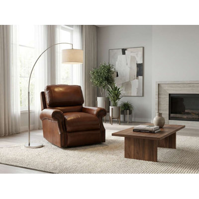 Canyon Power Recliner with USB Port in Premium Faux Leather