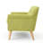 Decato Mid-Century Modern Tufted Loveseat Sofa with Birch Wood Legs-1010316491-1011199599