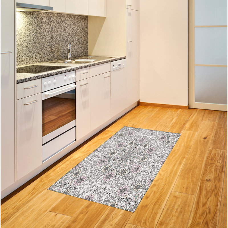 Ethnic High Density Long Fiber Poly Threads Decorative Area Rug Carpet, Rectangle 2'7" x 5'