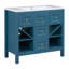 Meuble-lavabo 36 po avec lavabo en résine-55873143