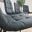 Velvet Upholstered Kitchen Dining Chair With Strong Black Metal Legs Living Room Bedroom Chair-864435870-817231172