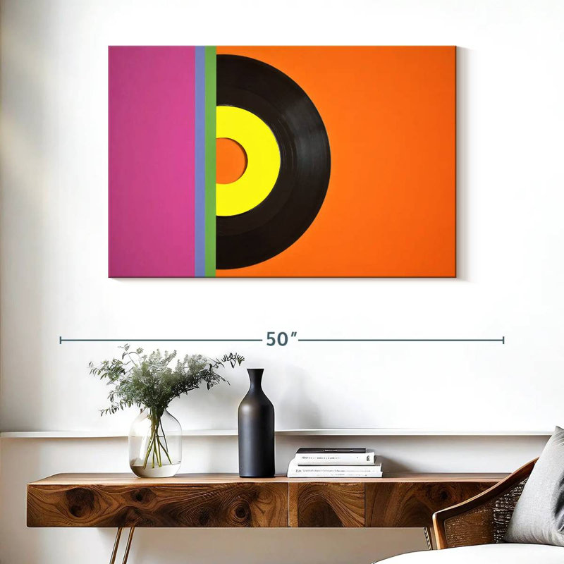 Abarca Vinyl Record Cover, 26" H x 39" W