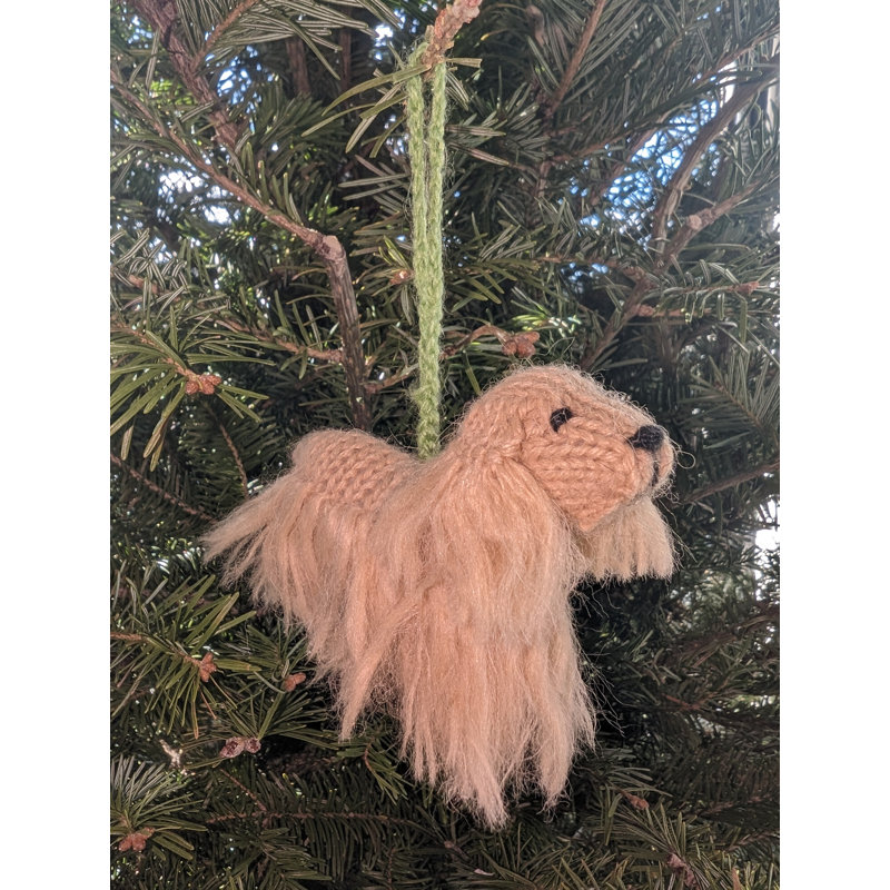 Arcadia Home Cocker Spaniel Hand-Knit Ornament