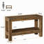 Table de canapé à 2 niveaux, table de vestibule, console