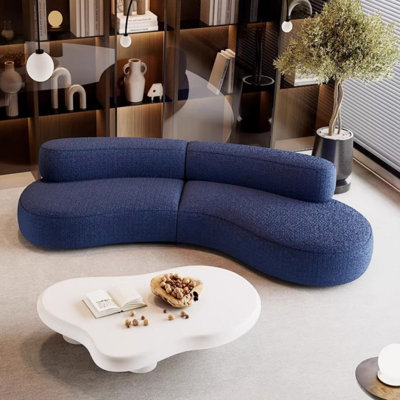 Simple Blue Sofa