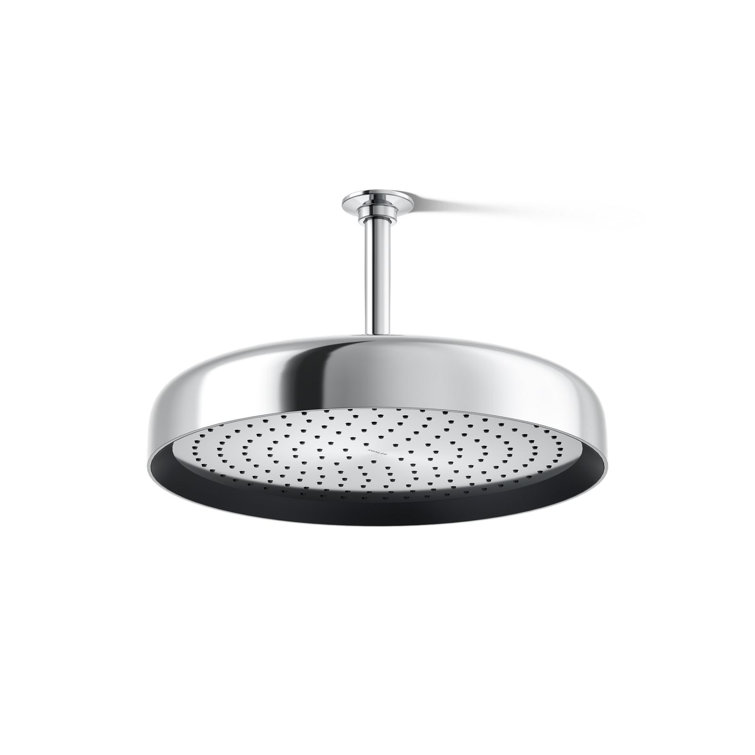 Statement 14" Single-Function Wall or Ceiling-Mount Round Rainhead, Round Rain Showerhead 2.5 GPM