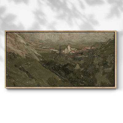Série paysage - DCCCL - Toile tendue avec châssis encadré - Prêt à être accroché