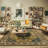 One-of-a-Kind Rectangle 7'9" X 9'10" Wool Area Rug Gold