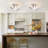 Damontez 1 - Light  11.02" Unique/Statement Geometric LED Flush Mount