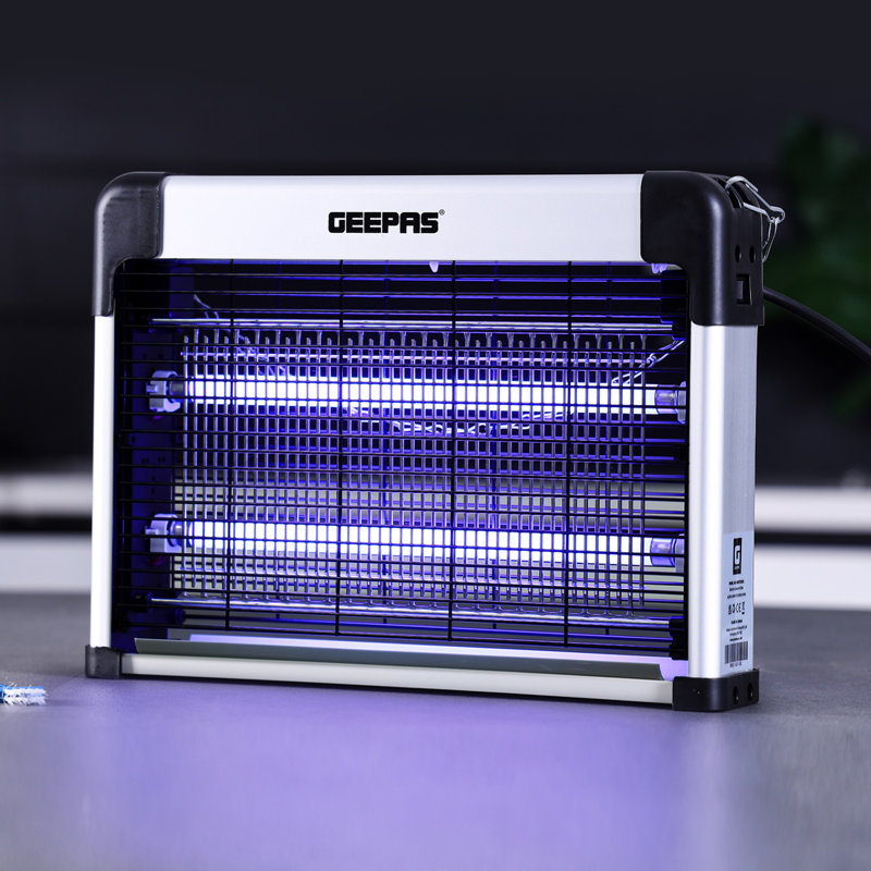 GEEPAS Electric Insect Killer Powerful UV Fly Zapper for Flies, Moth, Mosquitoes & Wasps, 30W