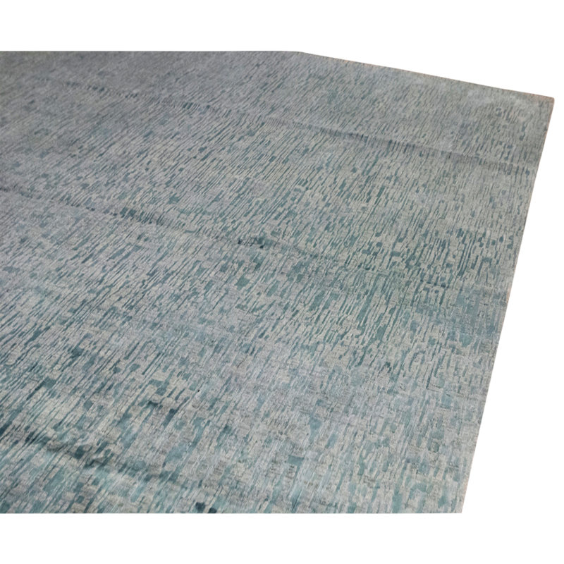 Tapis rectangulaire noué à la main