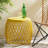 Stylish Side Table With Lattice Design