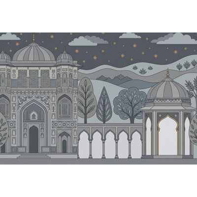 Décoration murale mughal