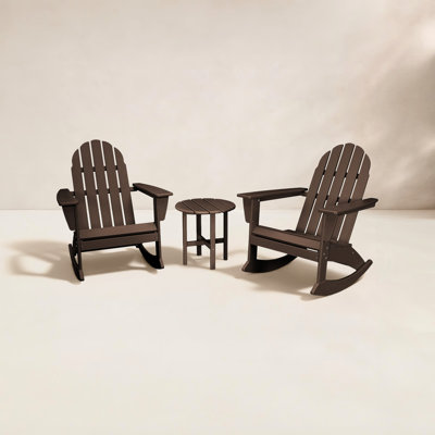 POLYWOOD® Vineyard Rocking Adirondack Chair