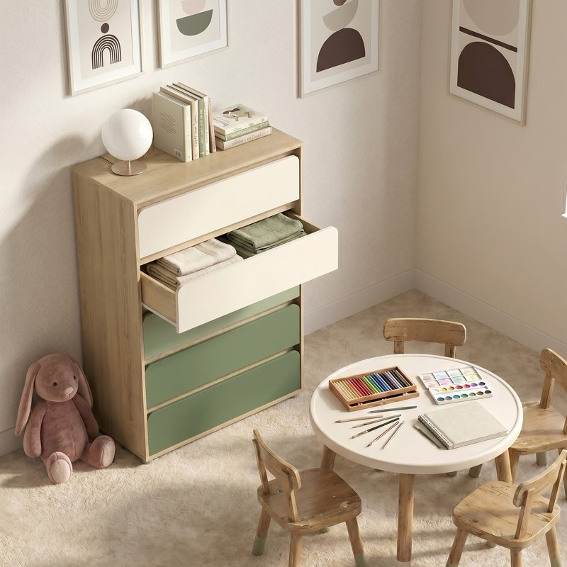 Commode 5 tiroirs Bustillo
